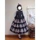 Miss Point Point Garden Embroidered 6-Tier Skirt(Reservation/3 Colours/Full Payment Without Shipping)